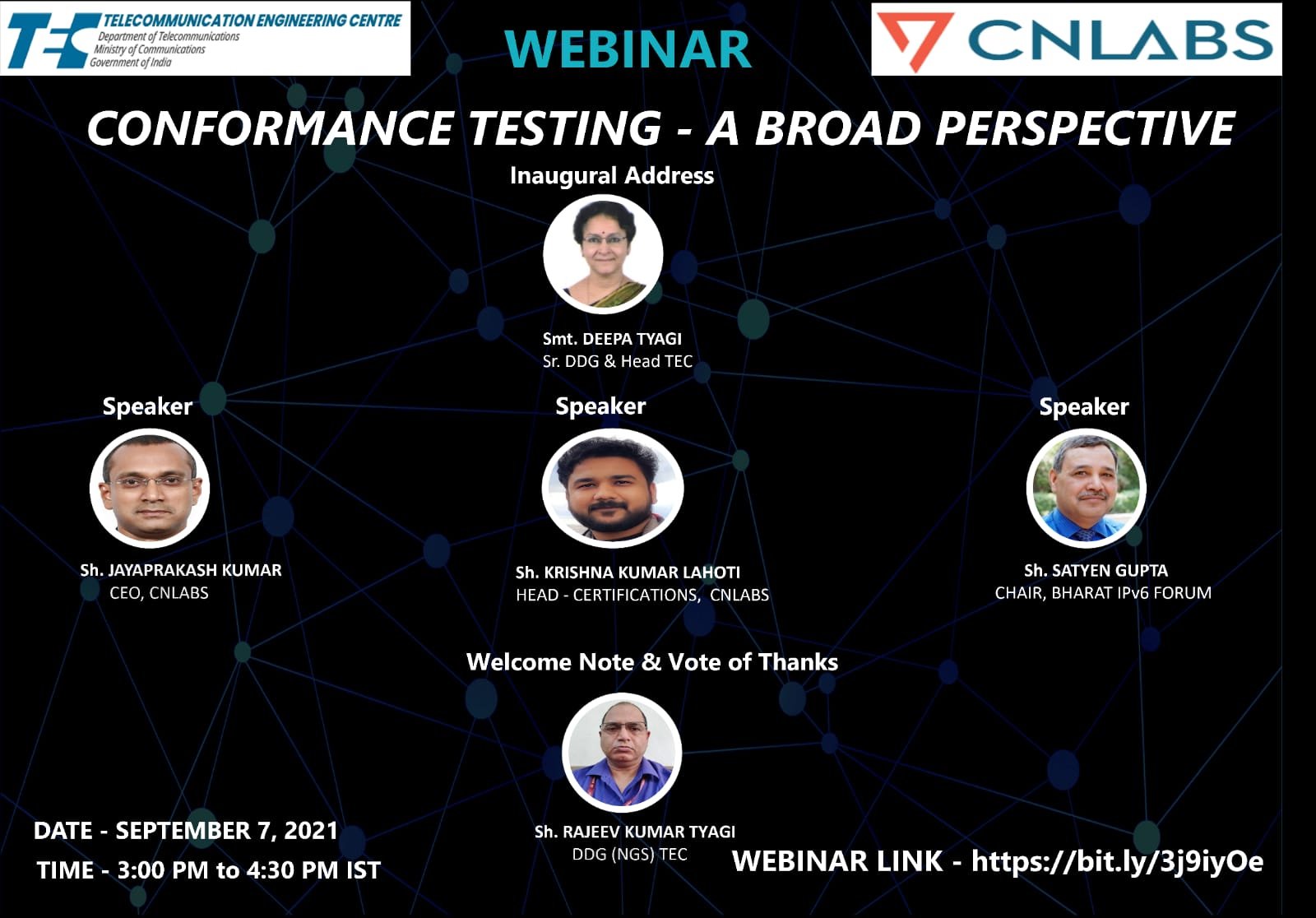 TEC Webinar - Conformance Testing in Telecom Sector