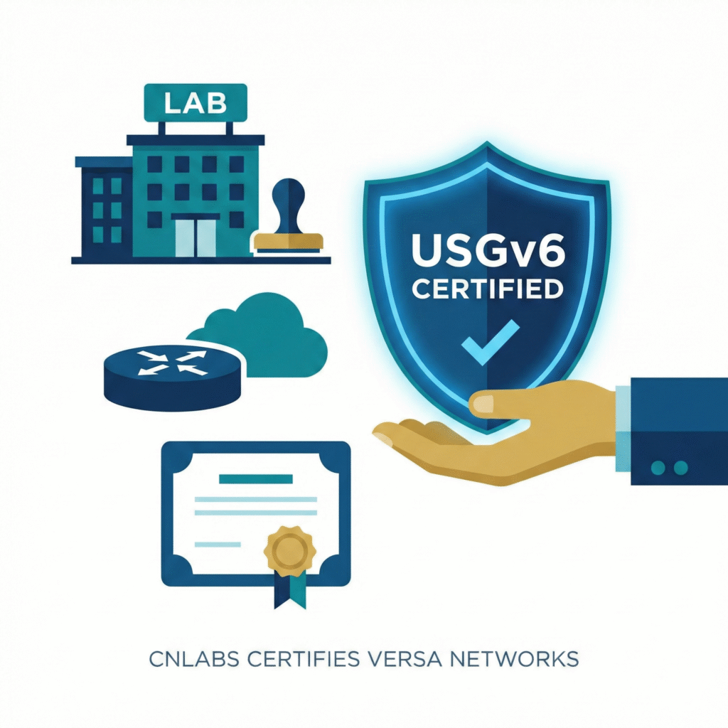 cnlabs certifies versa networks for nist’s usgv6 program