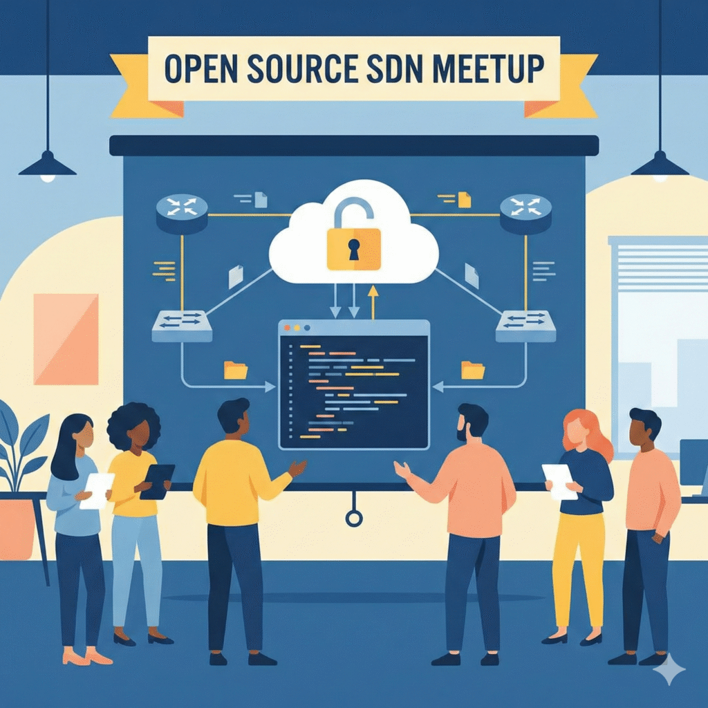 first meetup event for open source sdn projects