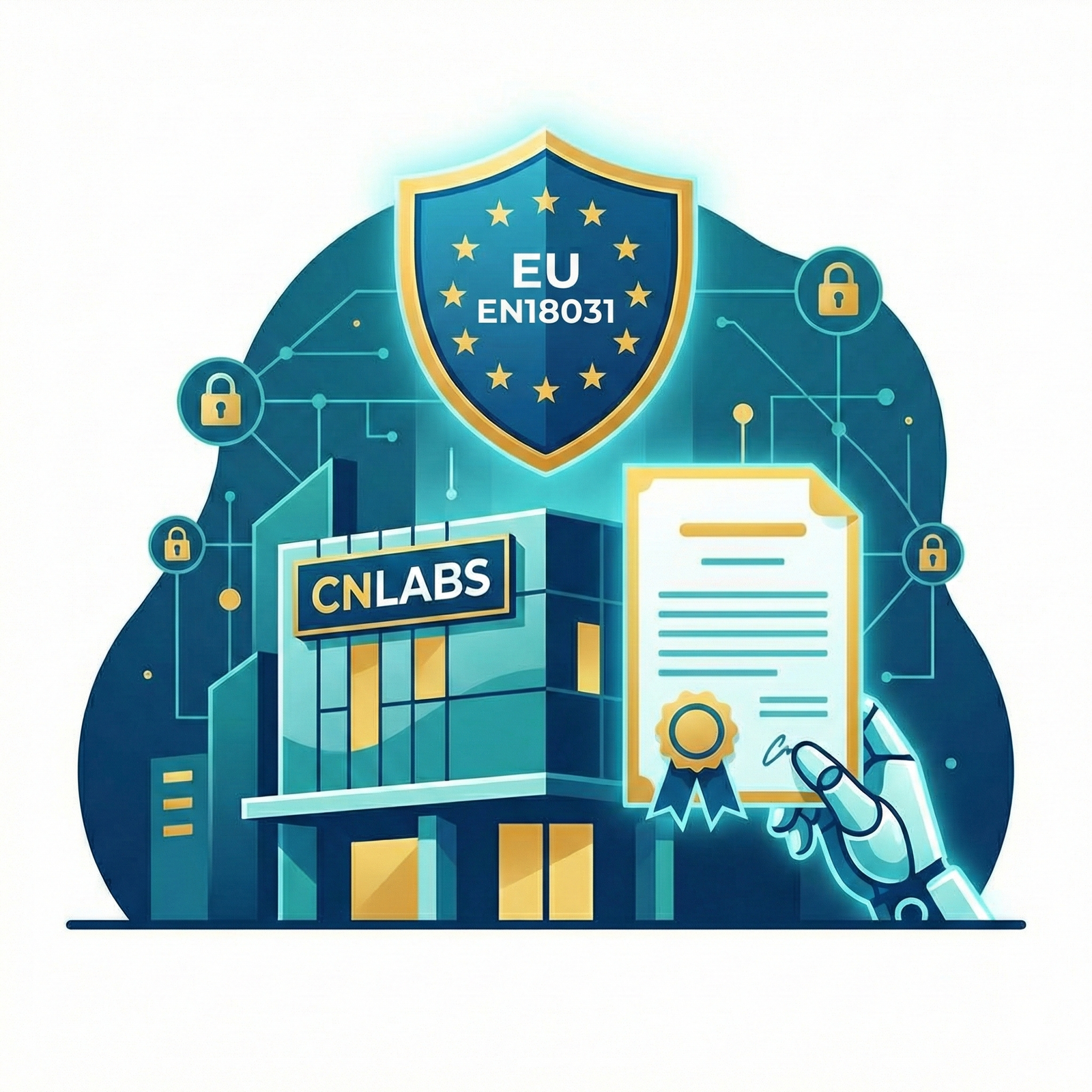 CNLABS Achieves Accreditation for EU Cybersecurity Standards